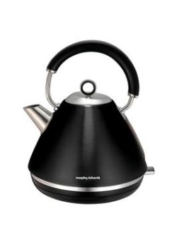 Morphy Richards 102002 Accents Pyramid Kettle - Black